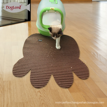 Manufacturer wholesale Non slip Cat Litter Lock Mat PVC Floor Food Mat